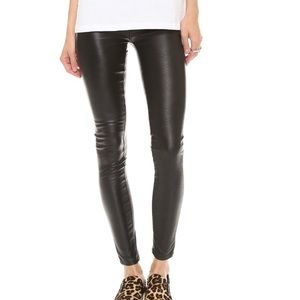Blank NYC mid-rise vegan leather skinny pants
